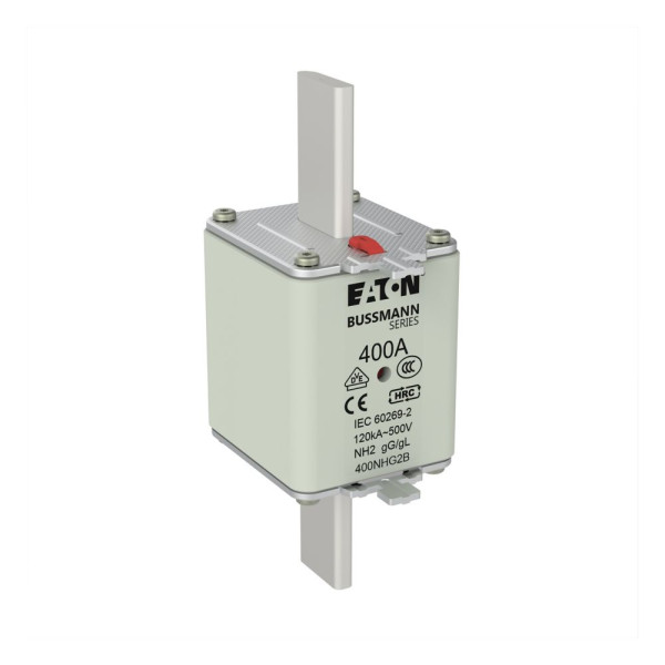 Nh fuse 400a 500v gg/gl size 2 