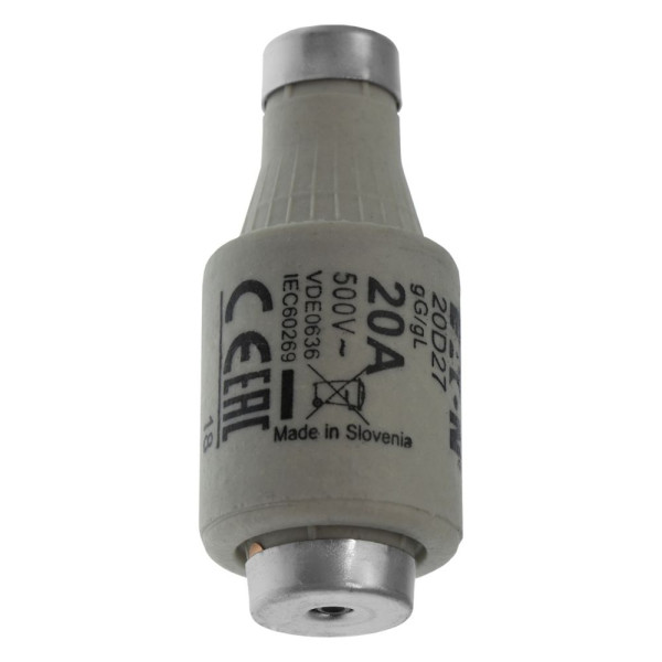 Fuse-d2 20a t gl/gg 500vac e27 