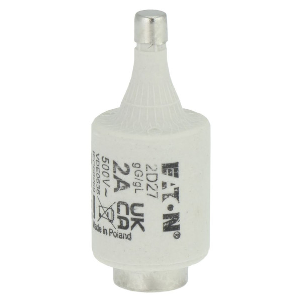 Fuse-d2 2a t gl/gg 500vac e27 