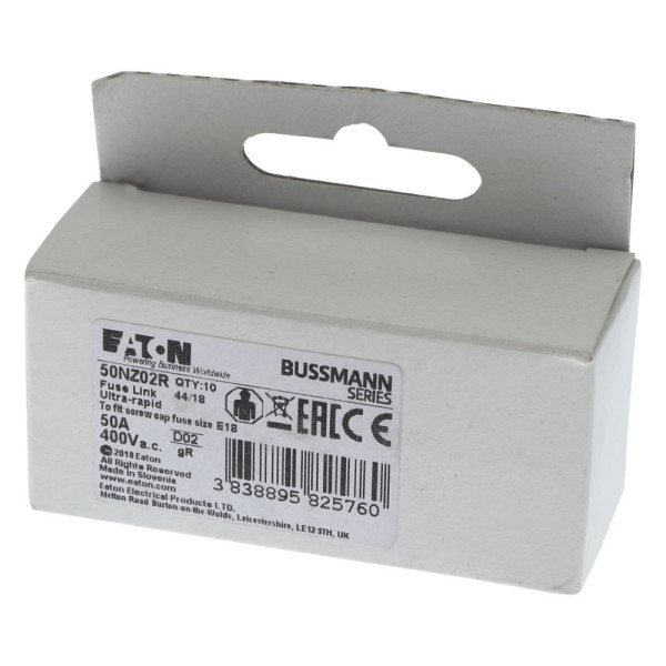 Fuse-d02 50a gr 400vac e18 