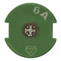 Gauge piece d2 6a 500v for e27 