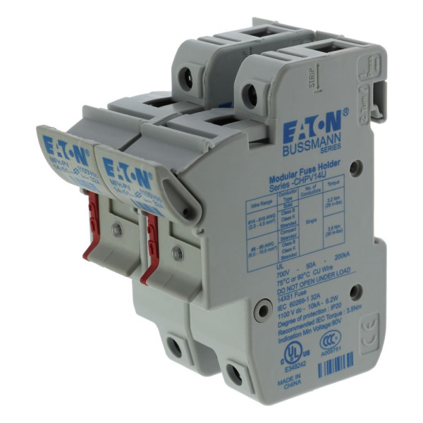 2p 14x51 pv fuse holder 