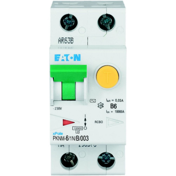 Disj. diff. Pknm 1p+n - 6a 30ma/cbe b/ac (PKNM-6/1N/B/003-MW)