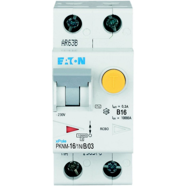 Disj. diff. Pknm 1p+n -16a 300ma/cbe b/ac (PKNM-16/1N/B/03-MW)