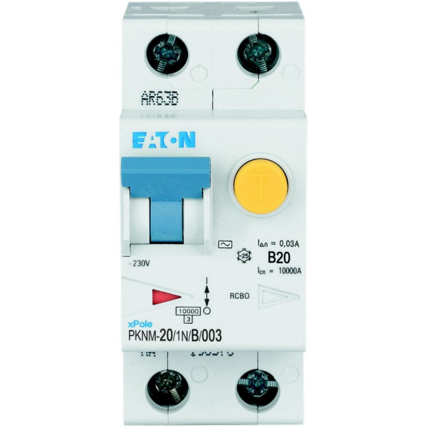 Disj. diff. Pknm 1p+n -20a 30ma/cbe b/ac (PKNM-20/1N/B/003-MW)