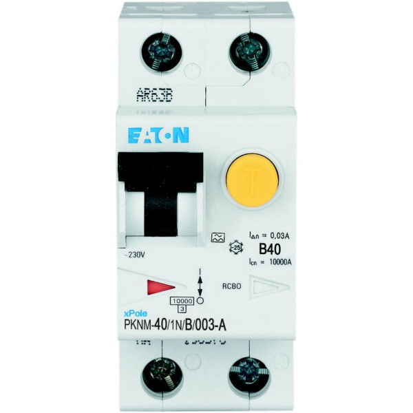 Disj. diff. Pknm 1p+n -40a 30ma/cbe b/a (PKNM-40/1N/B/003-A-MW)