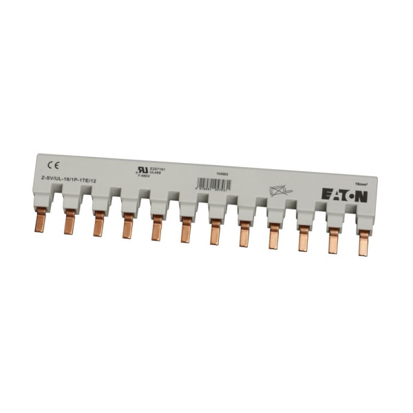 Barre de pontage, 2phases, 12 module, pour faz-na, faz-rt (Z-SV/UL-16/2P-2TE/12)