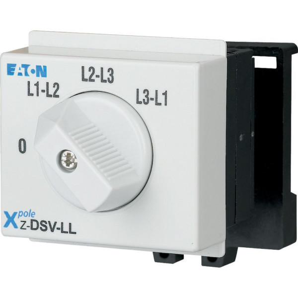 Commutateur rotatifes, l+l voltmetre, l1 - l2 (Z-DSV-LL)