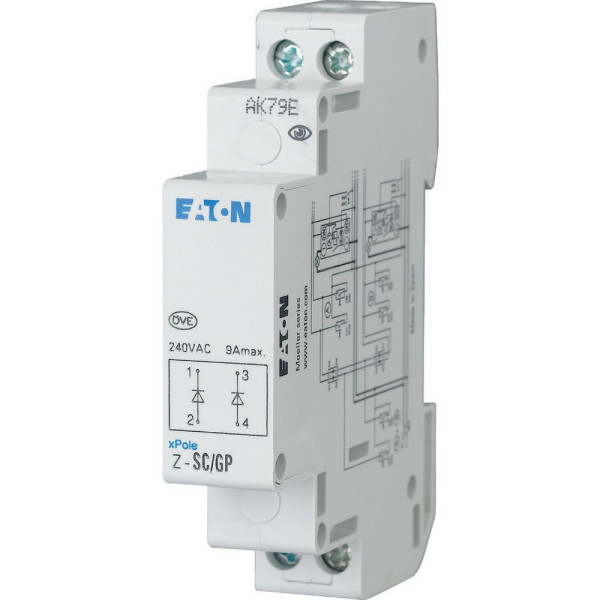 Bloc deux diodes, 1pe (Z-SC/GP)