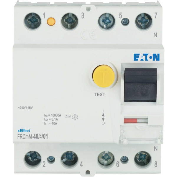 Inter. diff. Frcmm 100ma, 4p, type ac, 40a (FRCMM-40/4/01)