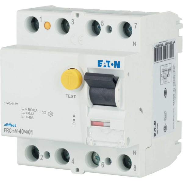 Inter. diff. Frcmm 100ma, 4p, type ac, 40a (FRCMM-40/4/01)