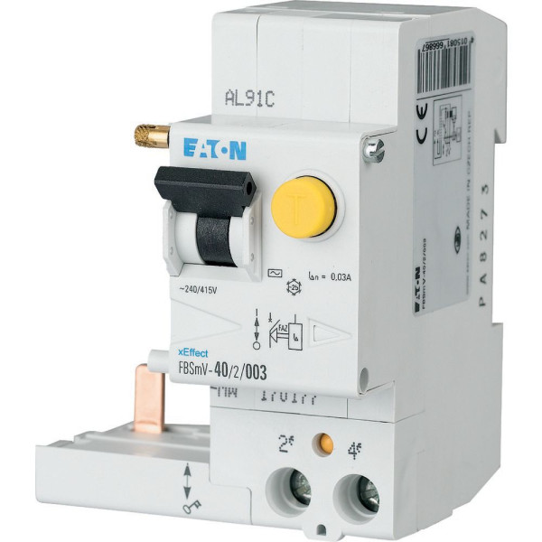 Bloc diff. Fbsmv - 2p, 63a, type s, 300ma (FBSMV-63/2/03-S)