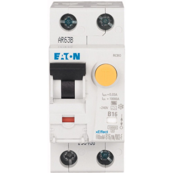 Disjoncteur différentiel, 25 a, 30 ma, c, 1p+n, type f (frbmm-c25/1n/003-f)