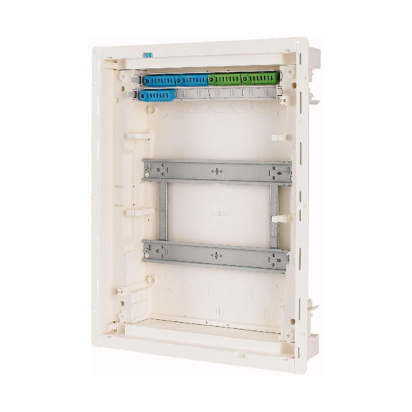 Coff.de distr.à encast.à 2 rangées 24 modules (KLV-24UPP-F)