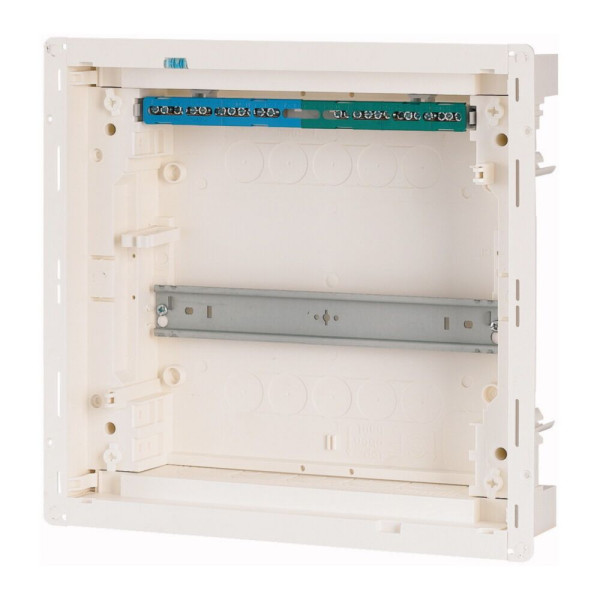 Coff.de distr.à encast.à 1 rangée 12 modules (KLV-12UPS-SF)