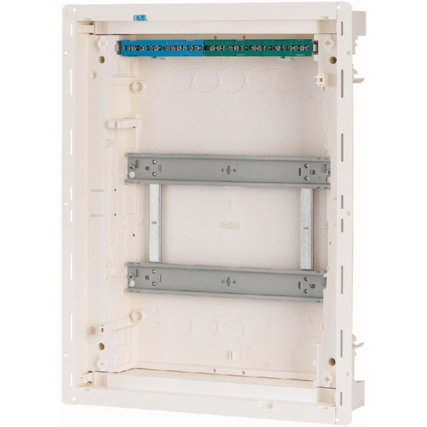 Coff.de distr.à encast.à 2 rangées 24 modules (KLV-24UPS-F)