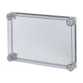 Couvercle, transparent, hxlxp=250x375x50mm, version na (D150-CI43-NA)