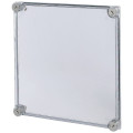 Couvercle, transparent, hxlxp=375x375x25mm, version na (D125-CI44-NA)