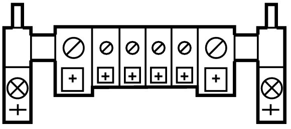 Barre pe/n (PEN43RS33)