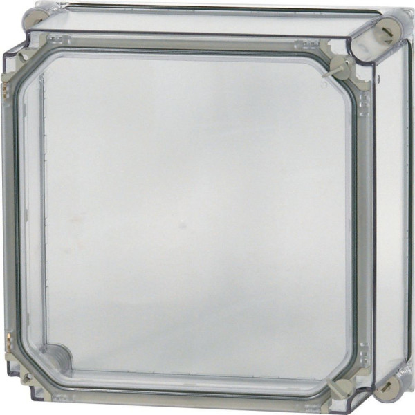 Couvercle, +porte, transparent, hxlxp=375x375x200mm (D250-CI44/T)