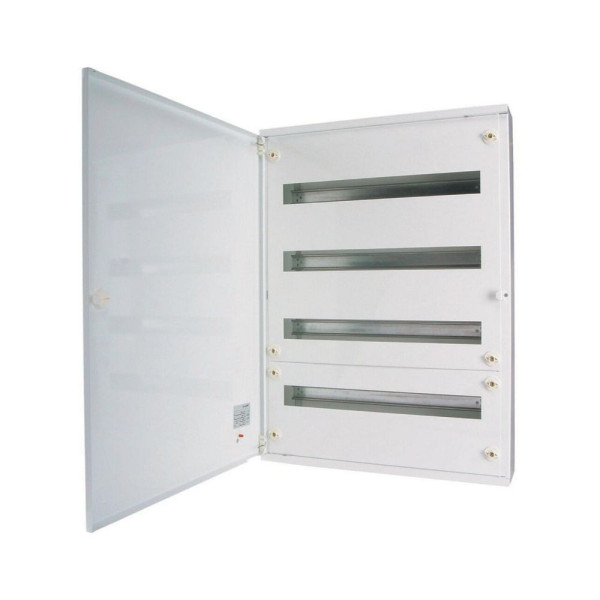 Armoire de distribution bf c, ip30, blanche, 2 rangées 48 modules