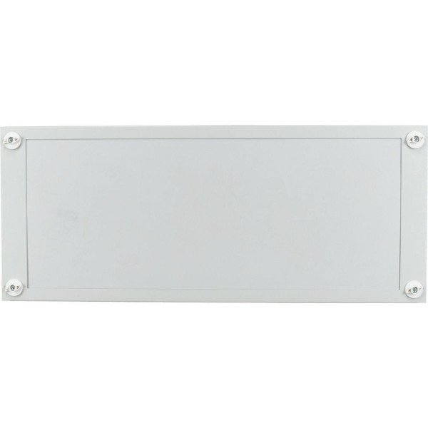 Plastron avec insert en matière isolante, hxl=150x600mm (BPZ-FPP-600/150-BL)