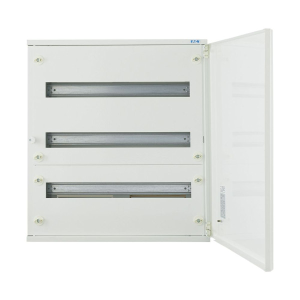 Armoire de distribution bf c, ip30, blanche, 3 rangées 72 modules