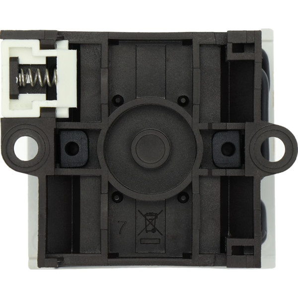 Commut. à gradin, cont.: 6, 20a, 0-3, 45°, à acc., encastré en tableau modulaire (T0-3-15131/IVS)