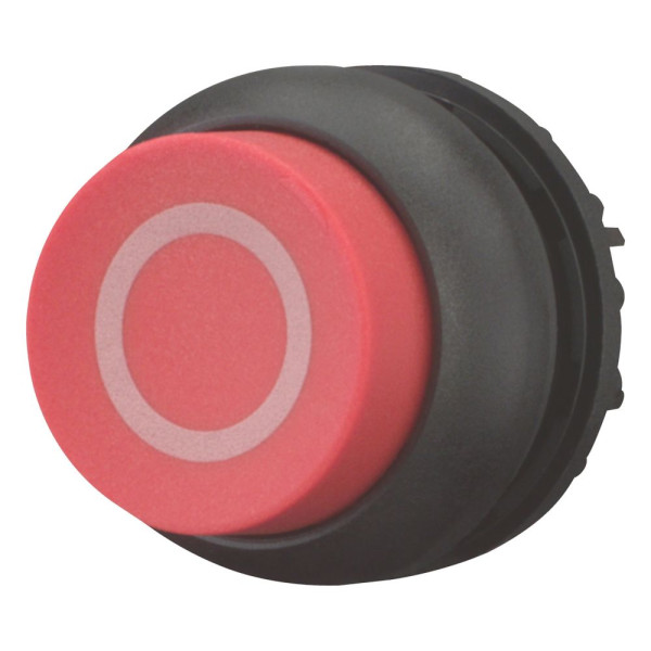 Bouton-poussoir, saillant, rouge 0, à rappel (M22S-DH-R-X0)