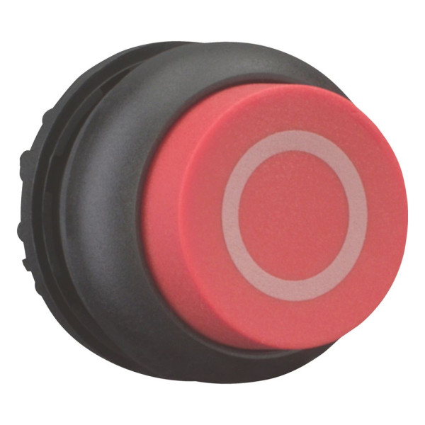 Bouton-poussoir, saillant, rouge 0, à rappel (M22S-DH-R-X0)