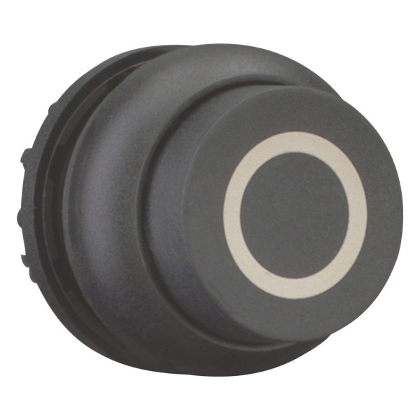 Bouton-poussoir, saillant, noir 0, à rappel (M22S-DH-S-X0)