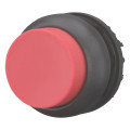 Bouton-poussoir, saillant, rouge, à accrochage (M22S-DRH-R)