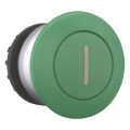 Bouton-poussoir coup de poing, vert i, à rappel (M22-DP-G-X1)