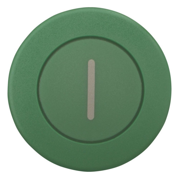 Bouton-poussoir coup de poing, vert i, à rappel (M22S-DP-G-X1)