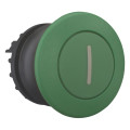 Bouton-poussoir coup de poing, vert i, à rappel (M22S-DP-G-X1)