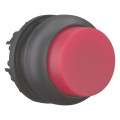 Bouton-poussoir lumineux, saillant, rouge, à accrochage (M22S-DRLH-R)