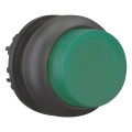 Bouton-poussoir lumineux, saillant, vert, à accrochage (M22S-DRLH-G)