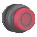 Bouton-poussoir lumineux, saillant, rouge 0, à accrochage (M22S-DRLH-R-X0)