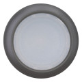 Bouton-poussoir lumineux, plat, blanc, à rappel (M22S-DL-W)