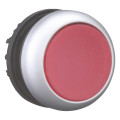 Bouton-poussoir lumineux, plat, rouge, à rappel (M22-DL-R)