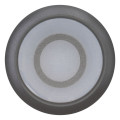 Bouton-poussoir lumineux, plat, blanc 0, à rappel (M22S-DL-W-X0)