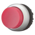 Bouton-poussoir lumineux, saillant, rouge, à rappel (M22-DLH-R)