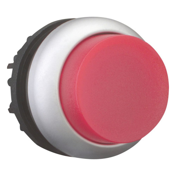 Bouton-poussoir lumineux, saillant, rouge, à rappel (M22-DLH-R)