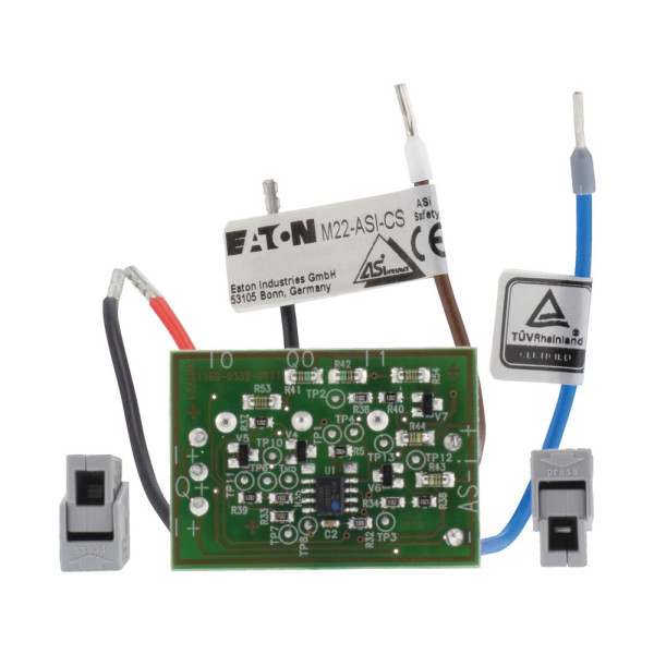 Esclave asi sécurité 2 entr., 1q, raccordement par bornes à ressort (M22-ASI-CS)
