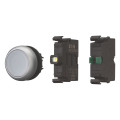 Bouton-poussoir lumineux; appareil complet (m22-dl-w-k10led230-bvp)