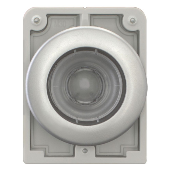 Bouton poussoir lumineux, 30mm, flush, a rappel,sans étiquette (M30C-FDL-X)