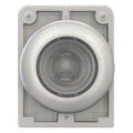 Bouton poussoir lumineux, 30mm, flush, a rappel,sans étiquette (M30C-FDL-X)