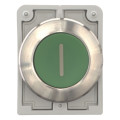 Bouton-poussoir,30mm affleur.,vert "i" (M30I-FD-G-X1)