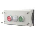 Bouton-poussoir, 2f+2o montage en saillie, avec led (M22-I3-M2)