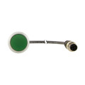 Bouton-poussoir affleurant; à rappel; vert ; 1 no; câble 1m et connecteur m12a (C22-D-G-K10-P5)